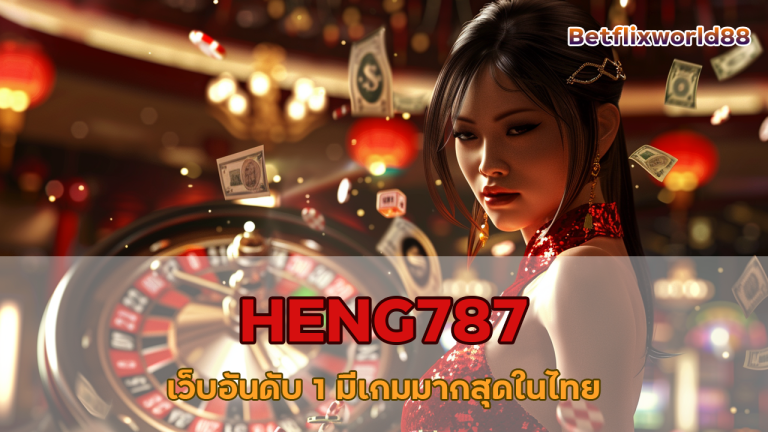 HENG787 เว็บคาสิโนอันดับ 1 มีเกมมากสุดในไทย