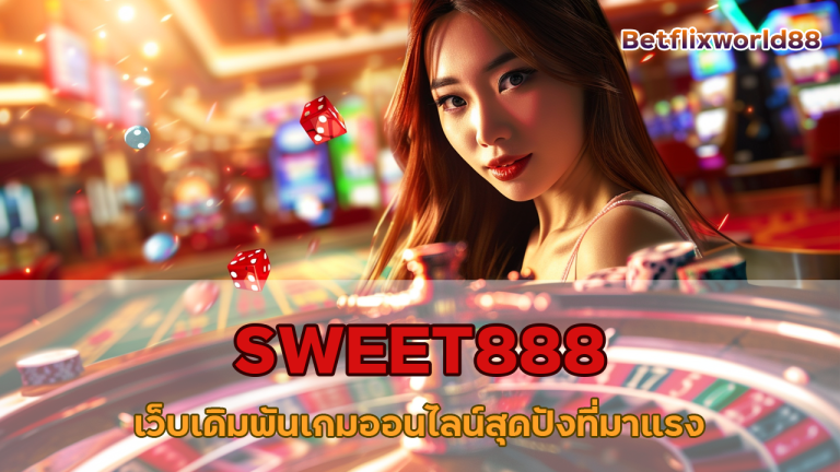 SWEET888 เว็บเดิมพันเกมออนไลน์สุดปังที่มาแรง